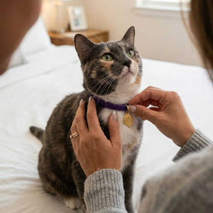 Lordos™ Natural Pheromone Calming Collar for Cats — Soothes Stress & Anxiety